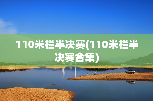 110米栏半决赛(110米栏半决赛合集)