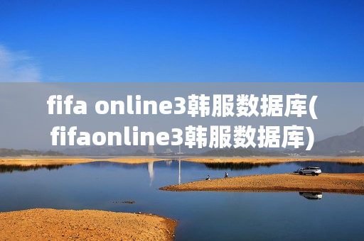 fifa online3韩服数据库(fifaonline3韩服数据库)