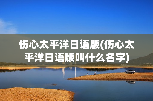 伤心太平洋日语版(伤心太平洋日语版叫什么名字)