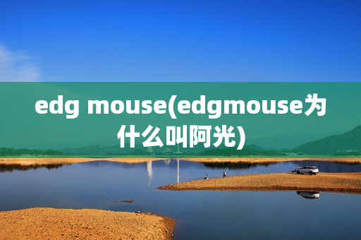 edg mouse(edgmouse为什么叫阿光)