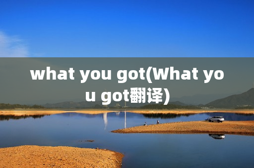 what you got(What you got翻译)