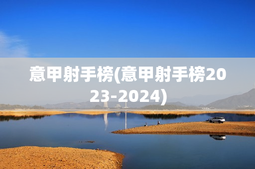 意甲射手榜(意甲射手榜2023-2024)