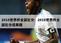 2018世界杯全部比分：2018世界杯全部比分结果图