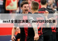 nest全国总决赛：nest2020比赛